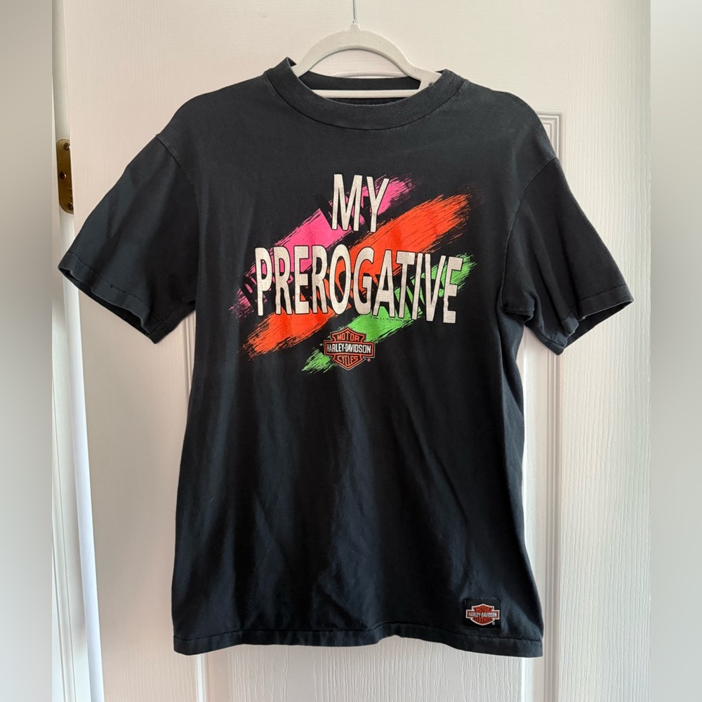 HARLEY-DAVIDSON My Prerogative Tee Medium